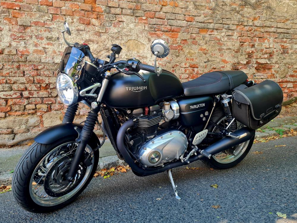 Motorrad verkaufen Triumph Thruxton  Ankauf